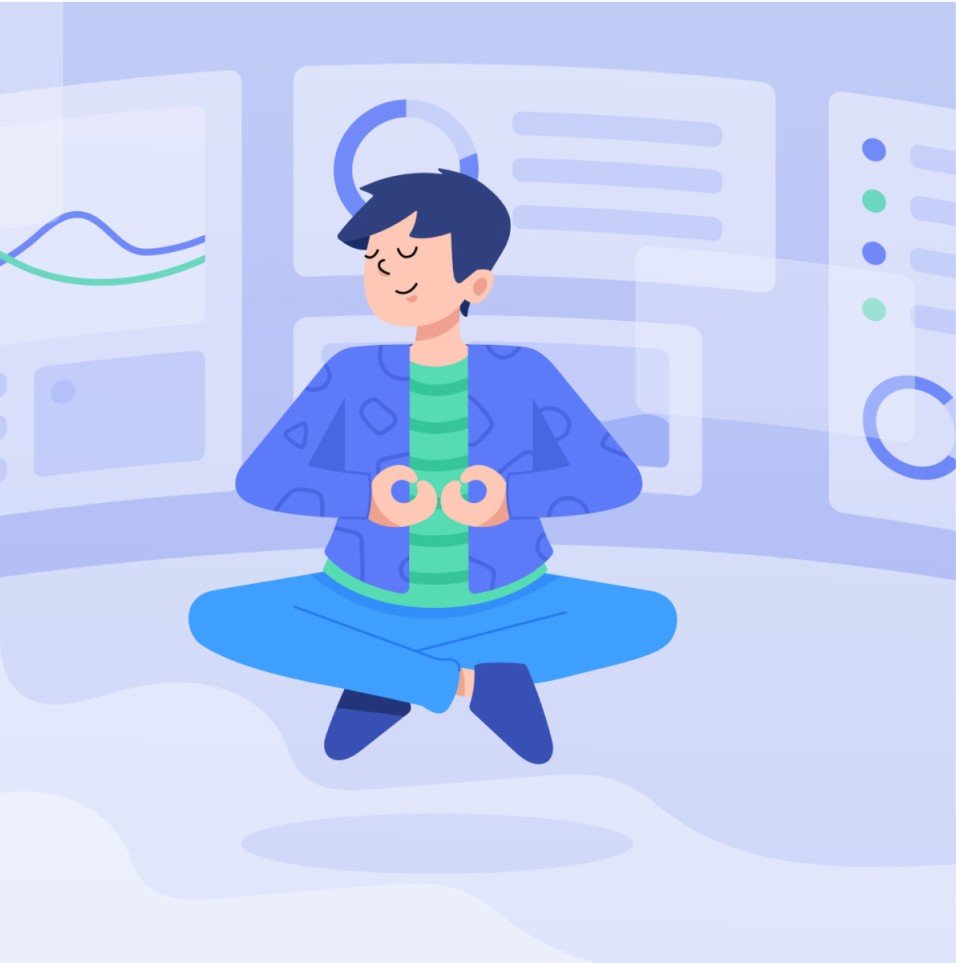UI and illustration design exploration by Habib Al-Hakim